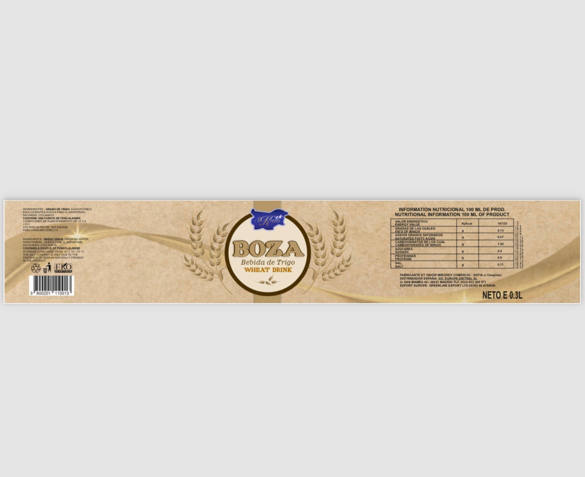 SIKREM Boza 12x300ML
