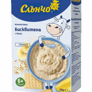 SLANCHO Mlechna Kasha GALLETAS PLATANO 200G