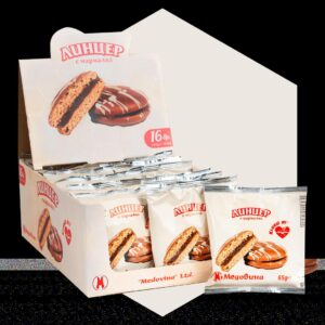 MEDOVINA Linzer KEFISH ME Cacao Kuvertur 16x65G