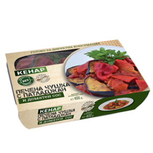 KENAR Pecheni Chushki Patladjan KUTIA 400G
