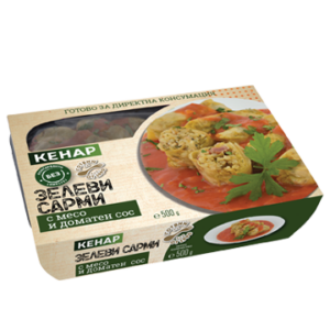 KENAR Zelevi Sarmi s Meso Domaten Sos KUTIA 400G