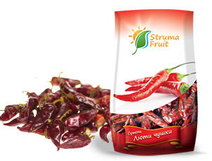 STRUMA FRUIT Pimientos Secos Picantes 100G