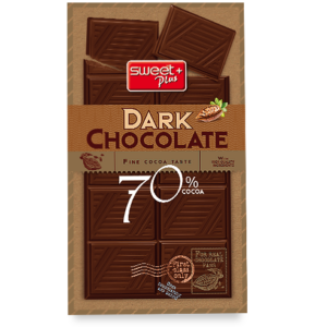 SWEET + Shokolad 70% Cacao 20x9OG