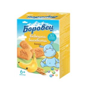 BOROVETS Galletas Bebe PLATANO 12x100G