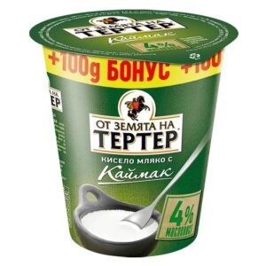 TERTER Kiselo Mliako/Yogur VACA KAIMAK 4% 12x400G