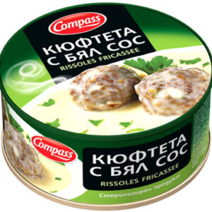 COMPASS Albondigas Salsa Blanca 24x300G