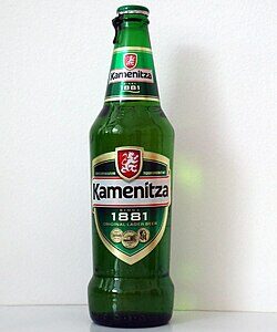 Cerveza KAMENITZA 10,2°P 4,4% Cristal 12x500ML BG