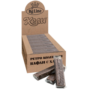 BG LINE RETRO Gofre Halva Chocolate 18x65G