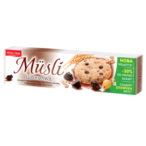 PRESTIGE Miusli Cheren Shokolad 94G
