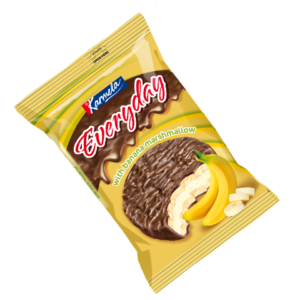 KARMELA Everyday Marshmelou crem Banana 24x30G