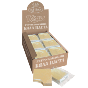 BG LINE RETRO Pasta Byal Shokolad 18x65G