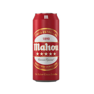 Cerveza Mahou 5* roja 500ML