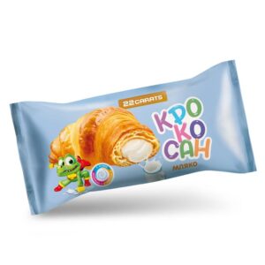 SWEET + 22 KARATA Croasan CROCOSAN Leche 32x55G