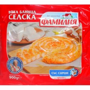 FAMILIA Banitsa SIRENE/Empanada QUESO 10x900G