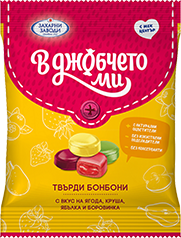 DJOBCHETO Bonboni Tvardi s Mek Centar 40x49G